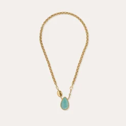 Collier Billy - Amazonite