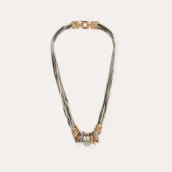 Collier Jos bicolore