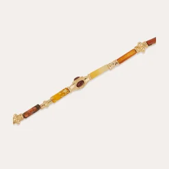 Collier Kali - Jaspe Rouge & Jaspe Malinga