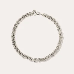 Collier Maille rond entrecroisé