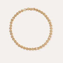 Collier Mistral - Nacre blanche & Strass