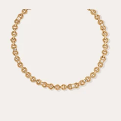 Collier Mistral - Nacre blanche & Strass