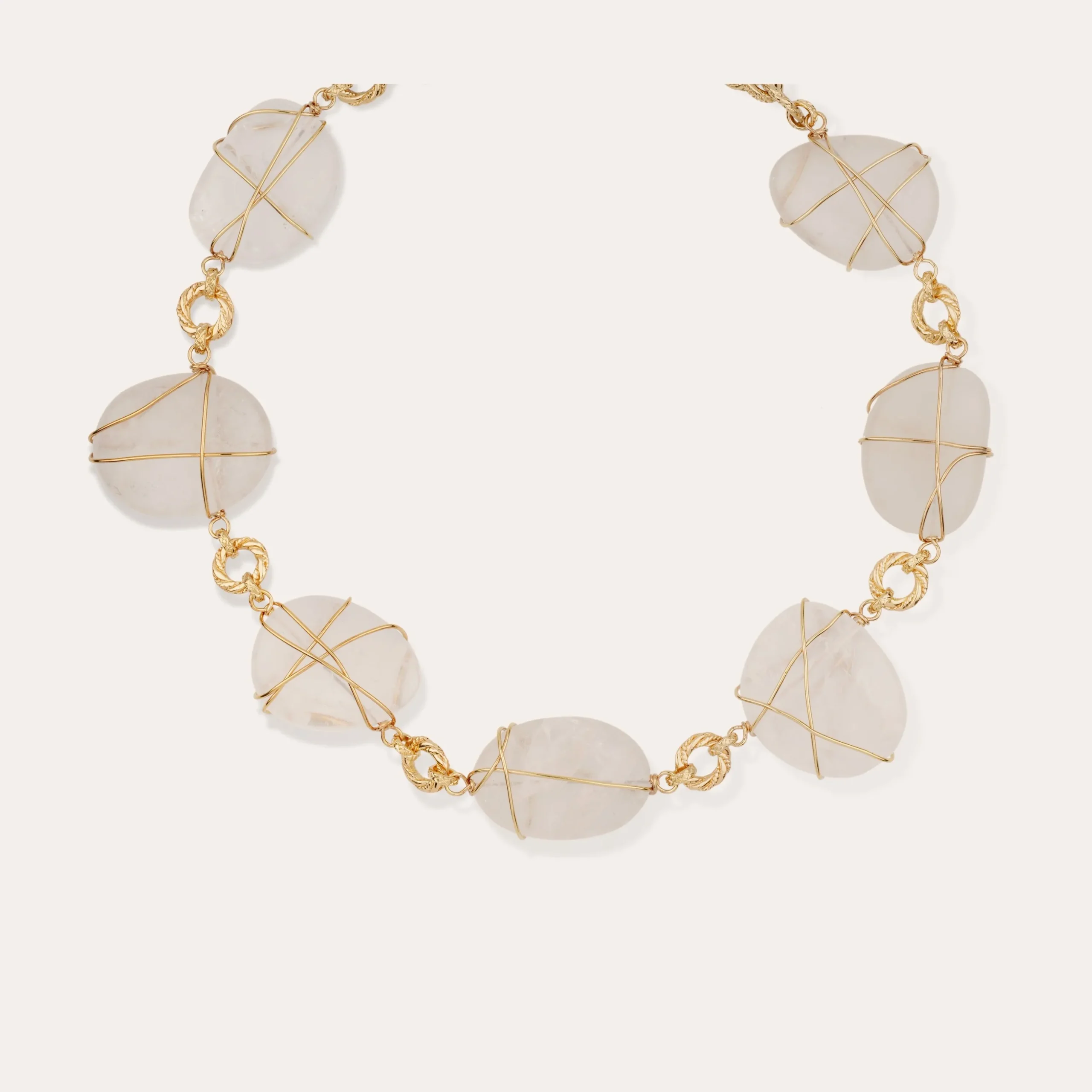 Collier Rainbow Multi grand modèle - Cristal de roche