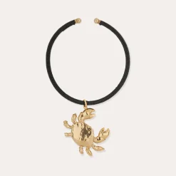 Collier Sari Krabe - Cuir