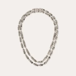 Collier Trevise finition rhodium