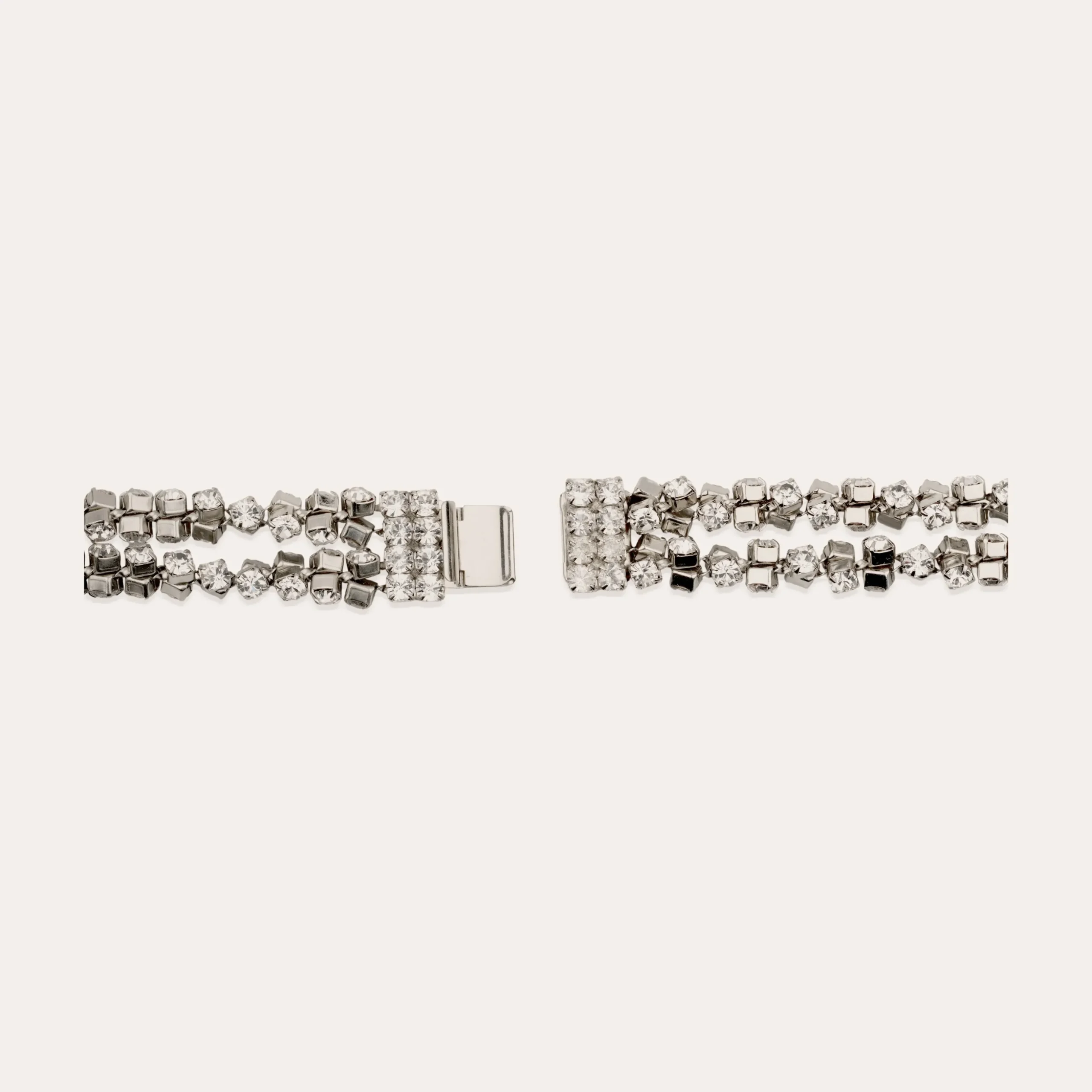 Collier Trevise finition rhodium