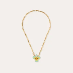 Collier Trèfle émail
