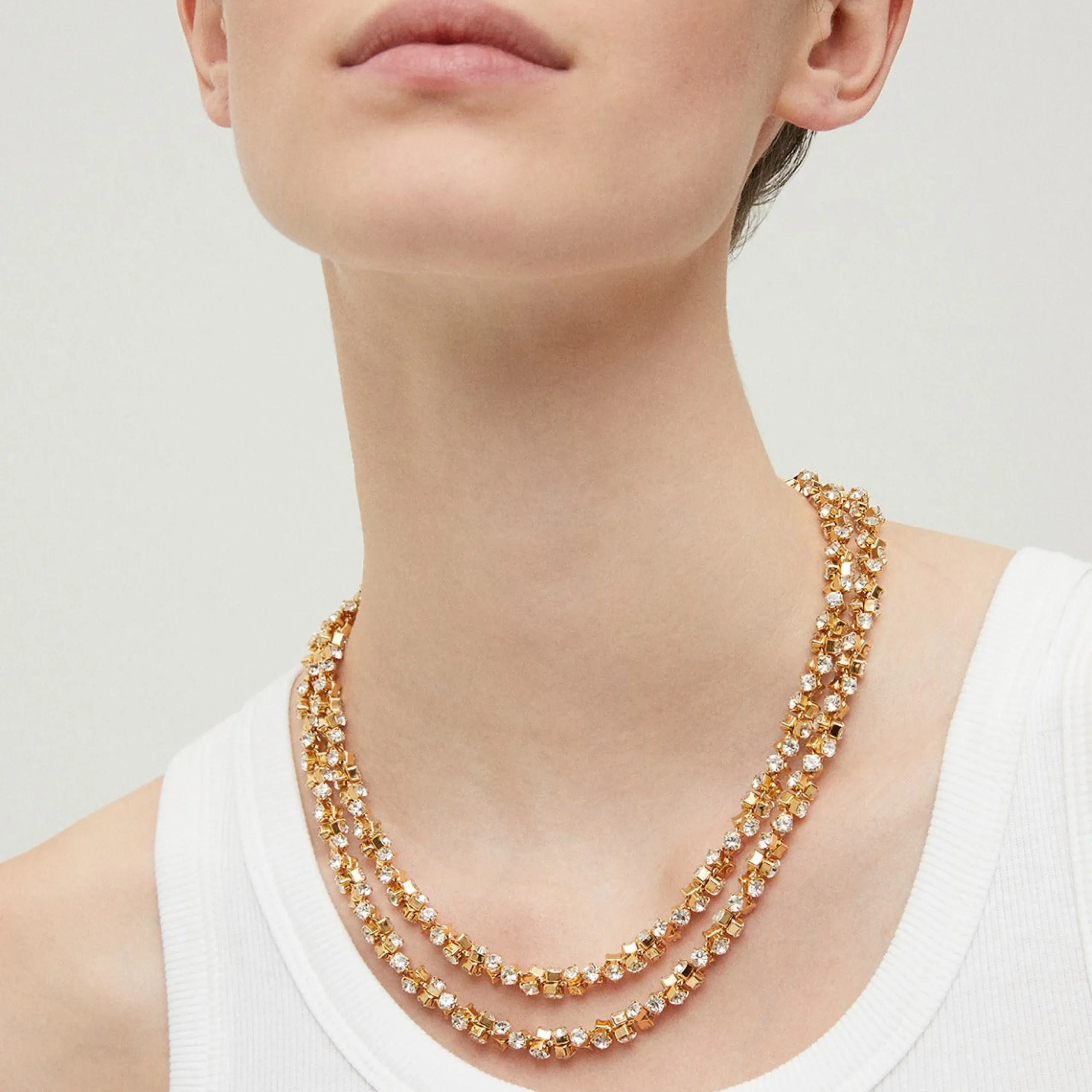 Collier Trévise strass