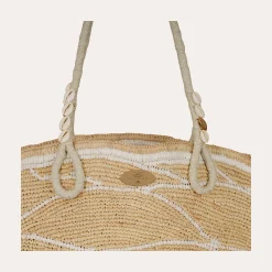Sac panier Les Salins raphia