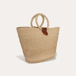 Sac panier Ponche raphia