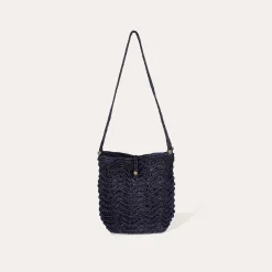 Sac seau Les Palmiers raphia
