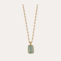 Sautoir Aura - Amazonite